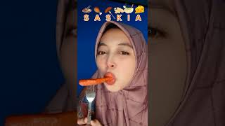 Siapa kenal SASKIA??? #emojichallenge #makanemoji #makansesuainama #makansesuaiemoji