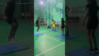 Tug Jump | Maximum Intensity | #badminton #sports #shorts #coachtabish