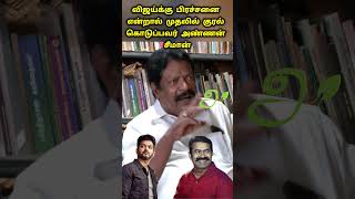 விஜய்க்கு ஒன்னுனா சீமான் அவர்கள் முதல் ஆளாய் நிற்பார் | Seeman latest News