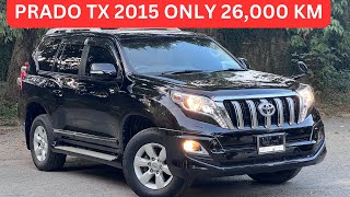 PRADO TX 2700CC 2015 ONLY 26,000 KM DRIVEN | SARDAR NOUMAN