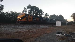 A Once Again Very Late Amtrak 20 at Charlotte, NC 10-18-23.