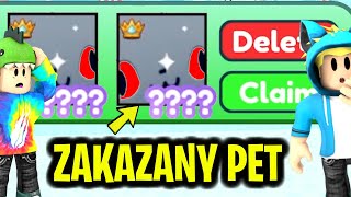 DOSTAŁEM GIFTA Z ZAKAZANYM TITANIC PETEM OD YOUTUBERA W PET SIMULATOR X