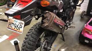 Africa Twin SIMPLE Exhaust MOD   CRF1000l