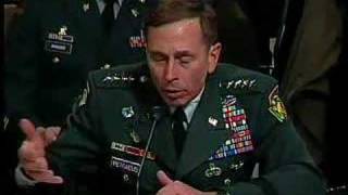 CHRIS DODD: Questions Gen. Petraeus