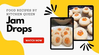 New Bakery Cookies|Crunchy outside, soft inside melt in your mouth Thumbprint biscuits| Food Recipe