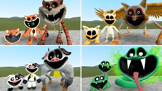 Who is the Strongest NEW SMILLING CRITTERS Evolution! (Garry`s Mod)