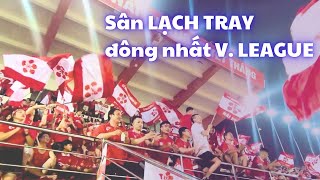 Lạch Tray - sân có khán giả đông nhất vòng 1 V. League 2024-2025