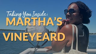 Taking the Ferry | Inside Marthas Vineyard | Your Oak Bluffs Morning | Travel Vlog | CeCe Olisa