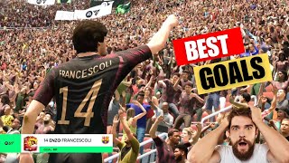 Goal Compilations of GOLAZO "ENZO FRANCESCOLI" | EA FC 24 Goals Compilations