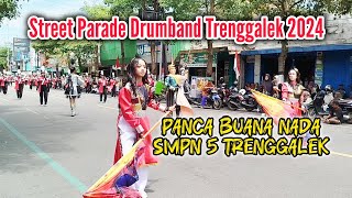 STREET PARADE DRUMBAND TRENGGALEK SMPN 5 TRENGGALEK