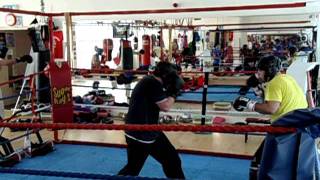 Jonno & Mike june Ring Training 2011