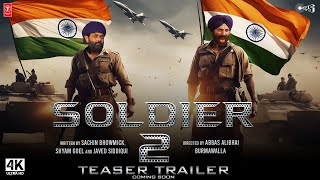 Soldier 2 (2024) | Official Trailer | Sunny Deol, Bobby Deol | soldier full movie | (Fan-Made)