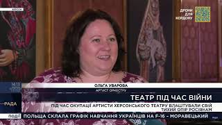 Культурне життя попри обстріли: Херсонський театр працює в укритті