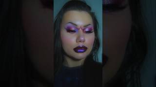 FIRST LOOK USING THE COSMIC BRUSHES SINISTER PALETTE - MYSTERY BOX #indiemakeup