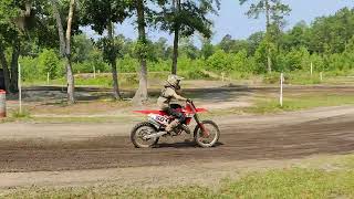 Big jump during practice at Pineville MX June 17, 2023