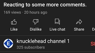 Reacting to the Shitty Video "Knucklehead" Made on Me.