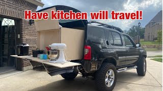 Off-road camper gets a TRAIL RATED KITCHEN (that doesn’t fall apart) & some beefy bumpers to match!