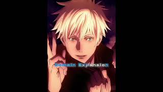 ⌈Domain Expansion❌ Ryoiki Tenkai✔️⌋ -Jujutsu Kaisen Edit #anime #gojo #jjk #jujutsukaisen