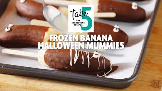 How to Make Frozen Banana Mummies | SavoryOnline