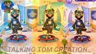 My talking tom2 is triple 😲//my talking tom2 gameplay #youtubevideo #gameplay #viral #mytalking tom2