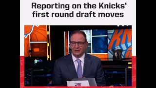 Adrian Wojnarowski on the Knicks’ draft night trades