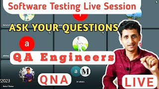 Live Session With Industry Expert | Testing Fake Experience ? | QA Freshers Jobs | Pradip Khedkar