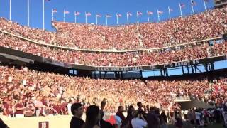 Fans chanting to Kanye West's "Power" | Cardinals vs Texas