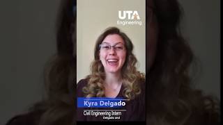 Kyra Delgado, UTA Engineering Student, Interns at Dunaway