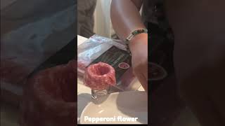 how to make meat roses for charcuterie board