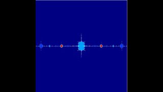 Julia set for constant  c= -1.745429;