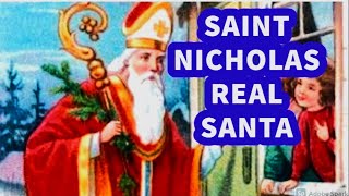 SAINT NICHOLAS Biography🎅Who was St Nicholas Explained🎄History Nicholas Day Dec 6🎅 REAL SANTA CLAUS