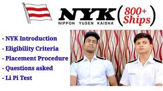 NYK Shipping Company 2024 |Placement Procedure Full Details