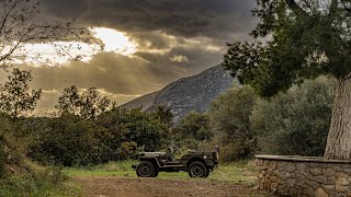 Winter Ride with a WWII Willys MB