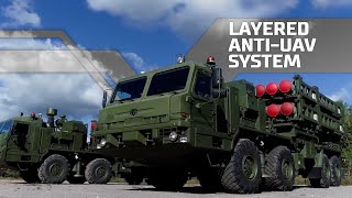 Layered anti-UAV system