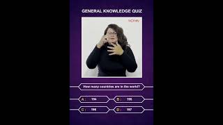 "Boonary's General Knowledge Quiz: Master Your Skills! 🧠📚 How Many Countries Are in the World?"