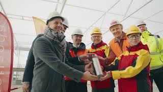 Cornerstone laid on new DHL Express Estonia air freight terminal in Airport City