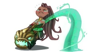 LEAGUE OF LEGENDS JUNGLER ILLAOI