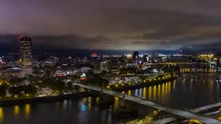 Timelapse Overlooking the Willamette