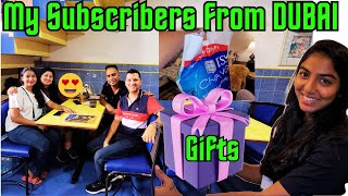 My Subscribers From DUBAI || Gifts🎁