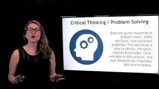 Critical Thinking and Problem Solving