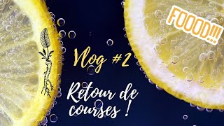 Vlog #2 : retour de courses (et c'était galère) !