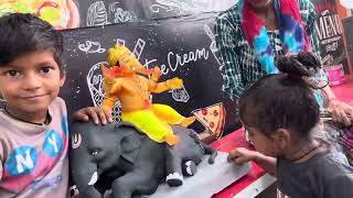 ￼ మా ఫ్యామిలీ తో పెద్ద వినాయక బాలు గణపతీ full funny video #vinayakachavithi ￼#famelyvlog #folksong