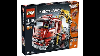 Lego Technic Crane Truck, set 8258 review