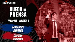 🎙 Pablo Pin | Previa Jornada 5 | Morabanc Andorra 🆚 Coviran Granada | Liga Endesa