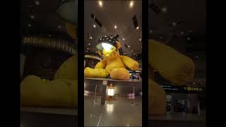 the LAMP BEAR in Doha, Qatar #travel #art #landmark #artwork #destination #qatar #airport #artistic