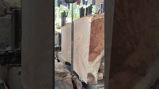 Hand skills sawing wood perfectly in the sawmill #skill #hand #sawing #sawmill