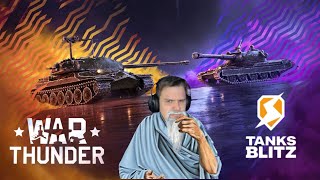 ВЕТЕРАН WAR THUNDER ЗАШЕЛ в TANKI BLITZ