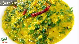 Spinach Dal | Dal Palak Recipe by Veg Treatz