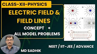 Electric field & field lines Concept + Problems NEET / IIT-JEE / ADVANCE