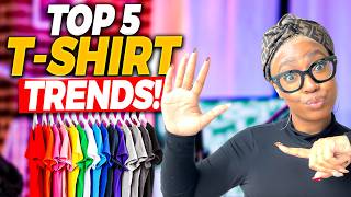 Top 5 T-Shirt Trends You NEED to Know for 2025!